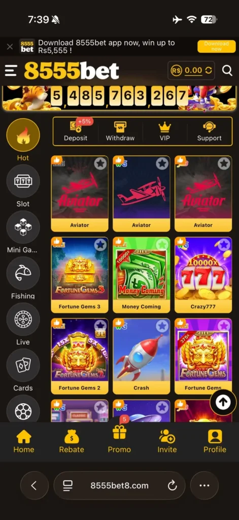 8555BET Game Download