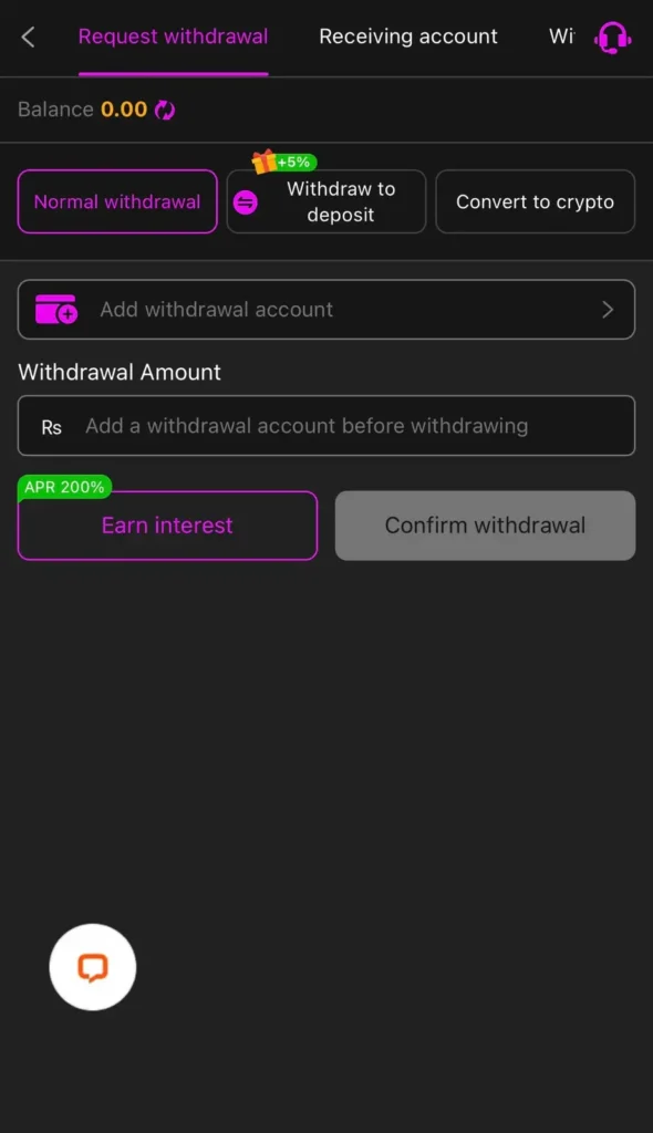 Withdrawal