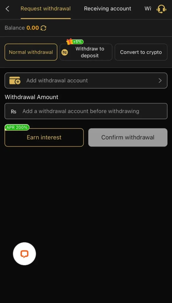 Withdrawal