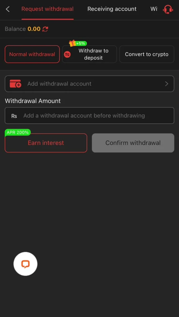 withdrawal